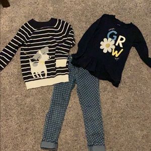 Cute outfit to transition from winter to spring!